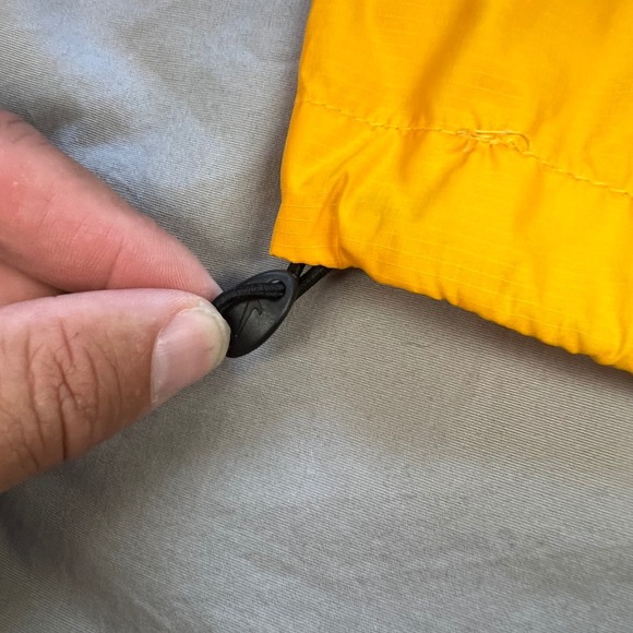 NIKE WVU Mountaineers Jacket Mens Size XL Yellow Half Zip Windbreaker College - Picture 15 of 16